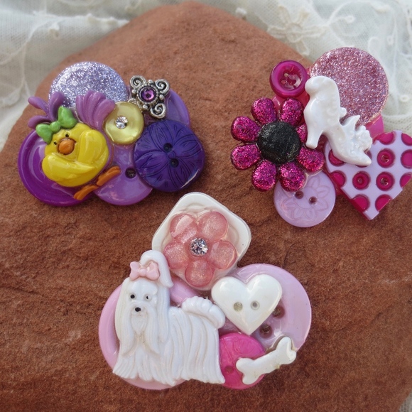 Deborahann Jewelry Jewelry - Collage Pins